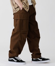 HEAVY COTTON TWILL / WIDE CARGO PANTS