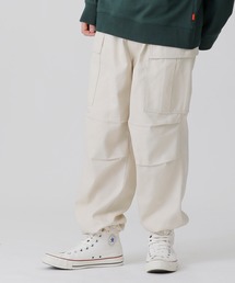 HEAVY COTTON TWILL / WIDE CARGO PANTS