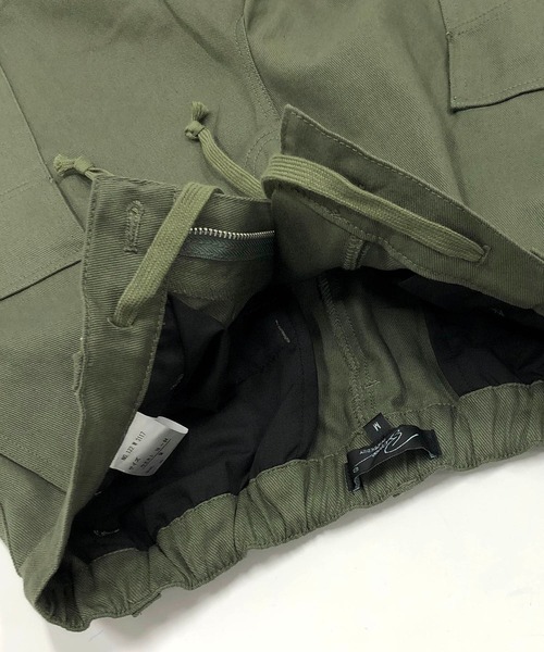 Beno(ビーノ)の「HEAVY COTTON TWILL / WIDE CARGO PANTS(カーゴパンツ・メンズ・ブラック/ベージュ/ブラウン/オフホワイト/オリーブ・S/M/L)」の19枚目の写真