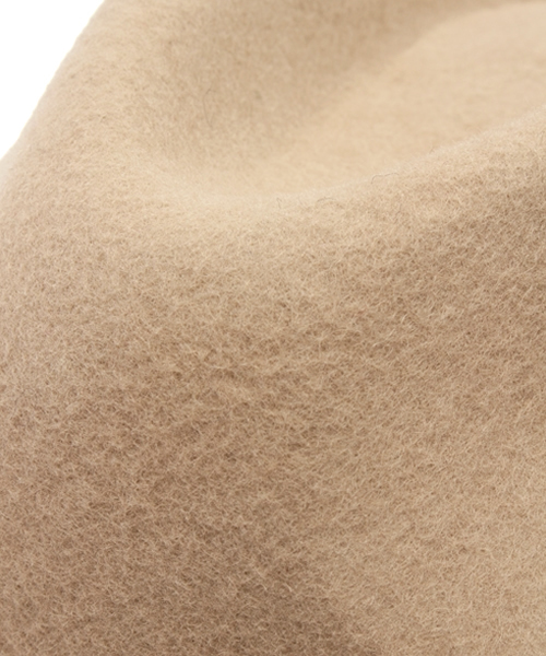 Khaju(カージュ)の「Khaju:フェルトハット②(ハット・レディース・チャコールグレー/ベージュ・ONE SIZE)」の6枚目の写真