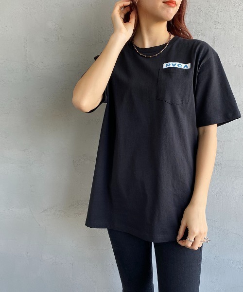 RVCA（ルーカ）の「[RVCA/ルーカ] CONTRACT ST バックロゴプリント Tシャツ（Tシャツ/カットソー・レディース・ホワイト/ブラック・M/L）」の20枚目の写真