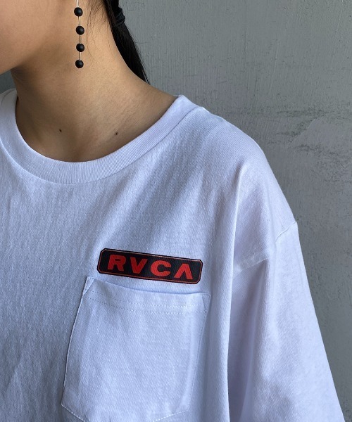 RVCA（ルーカ）の「[RVCA/ルーカ] CONTRACT ST バックロゴプリント Tシャツ（Tシャツ/カットソー・レディース・ホワイト/ブラック・M/L）」の17枚目の写真