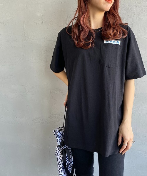 RVCA（ルーカ）の「[RVCA/ルーカ] CONTRACT ST バックロゴプリント Tシャツ（Tシャツ/カットソー・レディース・ホワイト/ブラック・M/L）」の14枚目の写真