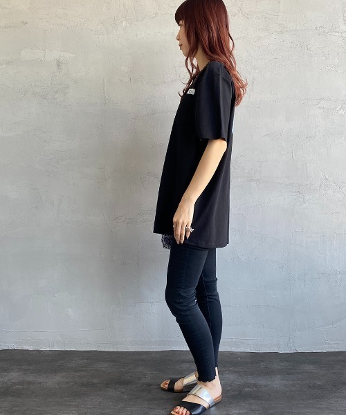 RVCA（ルーカ）の「[RVCA/ルーカ] CONTRACT ST バックロゴプリント Tシャツ（Tシャツ/カットソー・レディース・ホワイト/ブラック・M/L）」の9枚目の写真