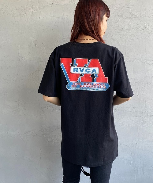 RVCA（ルーカ）の「[RVCA/ルーカ] CONTRACT ST バックロゴプリント Tシャツ（Tシャツ/カットソー・レディース・ホワイト/ブラック・M/L）」の7枚目の写真