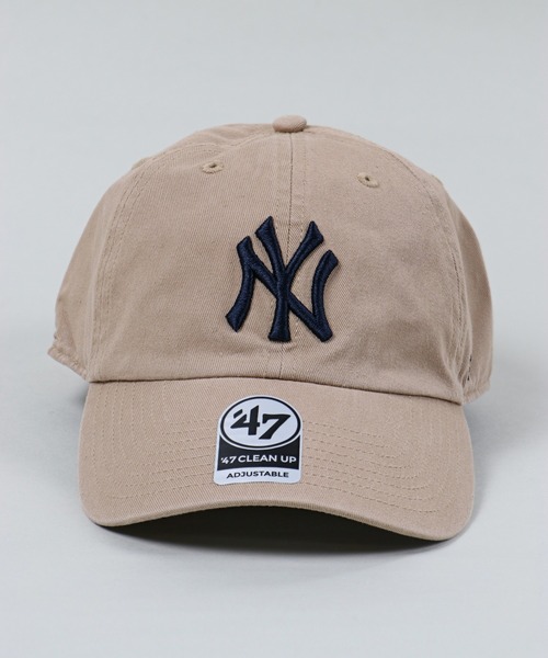 '47（フォーティーセブン）の「【47 / フォーティーセブン】NY刺繍ロゴキャップ（キャップ・レディース・ベージュ・ONESIZE）」の4枚目の写真