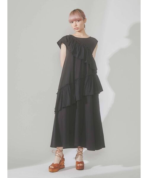 merry jenny（メリージェニー）の「オブジェウッドソールサンダル（サンダル・レディース・ブラック/キャメル・MEDIUM/LARGE）」の14枚目の写真