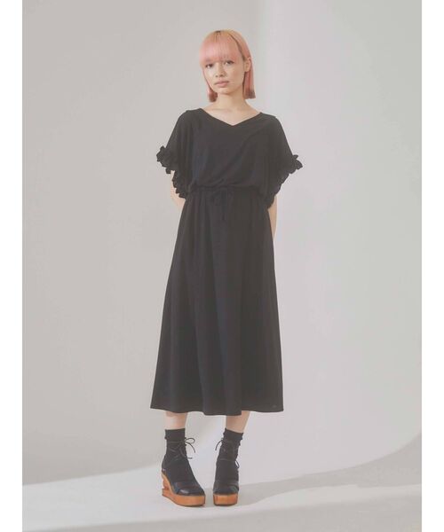 merry jenny（メリージェニー）の「オブジェウッドソールサンダル（サンダル・レディース・ブラック/キャメル・MEDIUM/LARGE）」の18枚目の写真