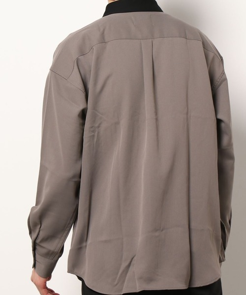 AZIONE（アジオネ）の「AZIONE/アジオネ/切り替えシャツ（シャツ/ブラウス・メンズ・B/C・MEDIUM/LARGE）」の3枚目の写真