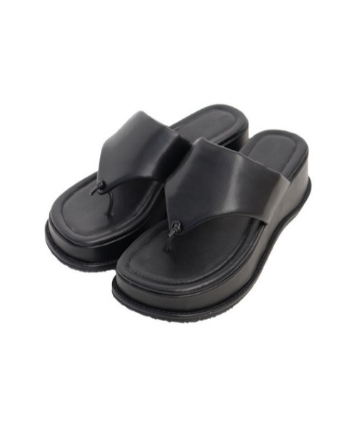 AMAIL(アマイル)の「Daily bulky sandal(サンダル・レディース・ブラック・S/M/L)」の10枚目の写真