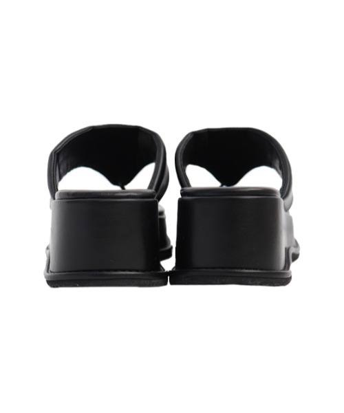 AMAIL(アマイル)の「Daily bulky sandal(サンダル・レディース・ブラック・S/M/L)」の9枚目の写真