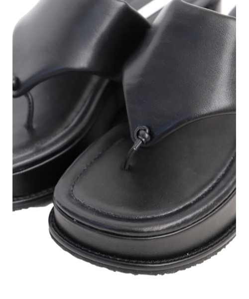 AMAIL(アマイル)の「Daily bulky sandal(サンダル・レディース・ブラック・S/M/L)」の6枚目の写真