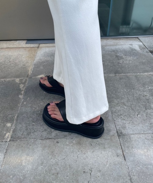 AMAIL(アマイル)の「Daily bulky sandal(サンダル・レディース・ブラック・S/M/L)」の13枚目の写真