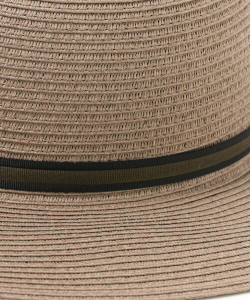 Borsalino（ボルサリーノ）の「Borsalino / GISELLE ペーパー ブレイド ハット（ハット・レディース・ホワイト/ブラウン系その他4・ONE SIZE）」の7枚目の写真