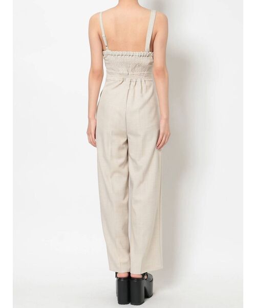 EMODA（エモダ）の「アシンメトリーツイストオールインワン（つなぎ/オールインワン・レディース・アイボリー/グレー/ブラック・FREE）」の19枚目の写真