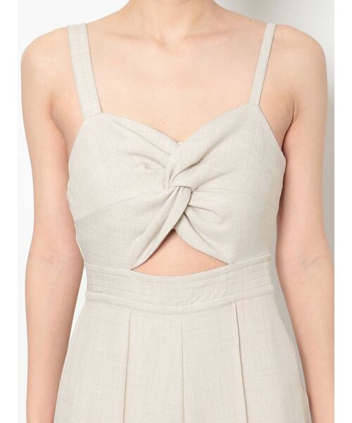 EMODA（エモダ）の「アシンメトリーツイストオールインワン（つなぎ/オールインワン・レディース・アイボリー/グレー/ブラック・FREE）」の20枚目の写真