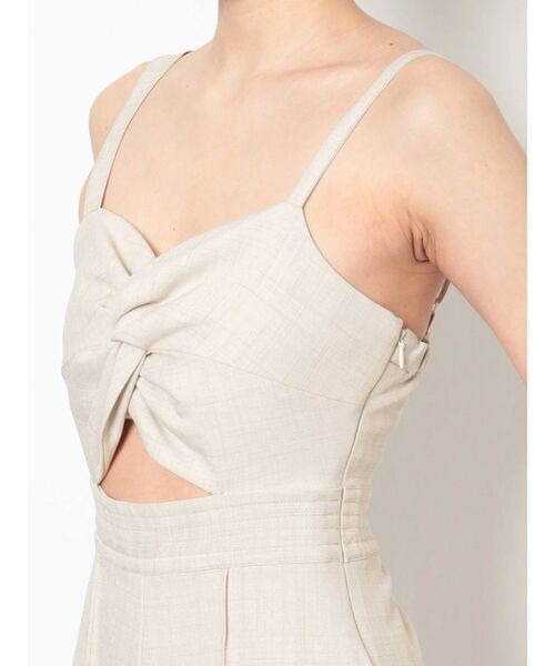 EMODA（エモダ）の「アシンメトリーツイストオールインワン（つなぎ/オールインワン・レディース・アイボリー/グレー/ブラック・FREE）」の21枚目の写真