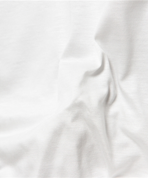 Lui's（ルイス）の「Lui's(ルイス) サイドスリットロングカットソー（Tシャツ/カットソー・メンズ・ブラック/ホワイト・SMALL/MEDIUM）」の3枚目の写真