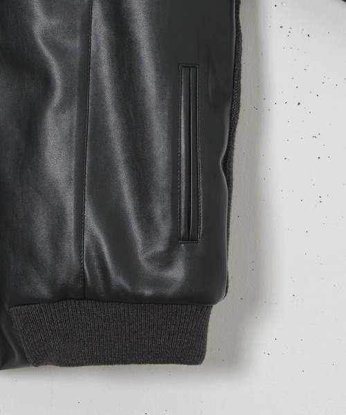 CASPER JOHN（キャスパージョン）の「Knit switch inner jacket/ニットスイッチインナージャケット（その他アウター・メンズ・カーキ/ブラック・SMALL/MEDIUM/LARGE）」の22枚目の写真