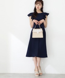 PROPORTION BODY DRESSING | ラッフルフレアワンピース / 1212240602(ワンピース)