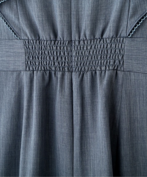 PROPORTION BODY DRESSING（プロポーションボディドレッシング）の「ラッフルフレアワンピース / 1212240602（ワンピース・レディース・ネイビー/グリーン/グレー・MEDIUM/SMALL）」の20枚目の写真