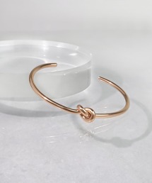 blackdia ocean 金属アレルギー対応 ノットワイヤーバングル サージカルステンレス 316L