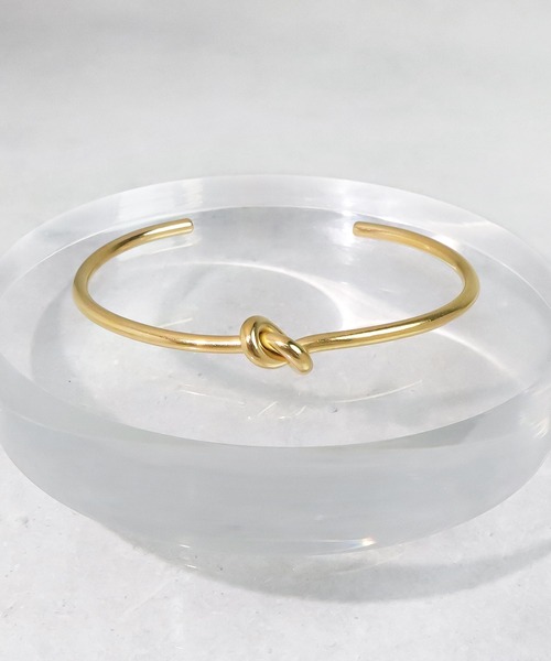 blackdia ocean（ブラックダイヤオーシャン）の「blackdia ocean 金属アレルギー対応 ノットワイヤーバングル サージカルステンレス 316L（バングル/リストバンド・レディース・シルバー/ゴールド/シルバー系その他/ゴールド系その他/ピンク系その他・FREE）」の9枚目の写真