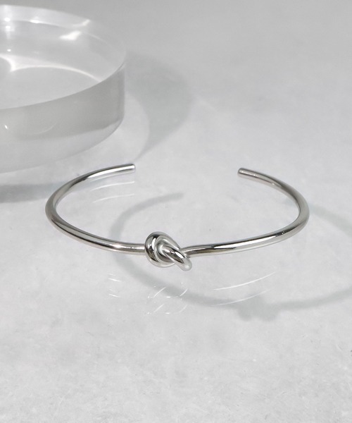 blackdia ocean（ブラックダイヤオーシャン）の「blackdia ocean 金属アレルギー対応 ノットワイヤーバングル サージカルステンレス 316L（バングル/リストバンド・レディース・シルバー/ゴールド/シルバー系その他/ゴールド系その他/ピンク系その他・FREE）」の17枚目の写真