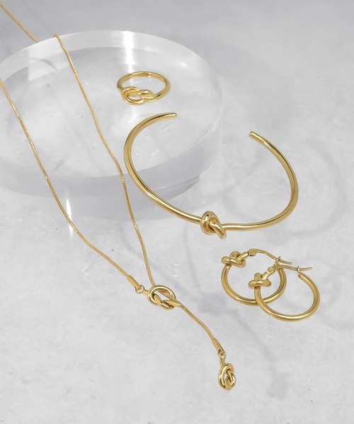 blackdia ocean（ブラックダイヤオーシャン）の「blackdia ocean 金属アレルギー対応 ノットワイヤーバングル サージカルステンレス 316L（バングル/リストバンド・レディース・シルバー/ゴールド/シルバー系その他/ゴールド系その他/ピンク系その他・FREE）」の18枚目の写真