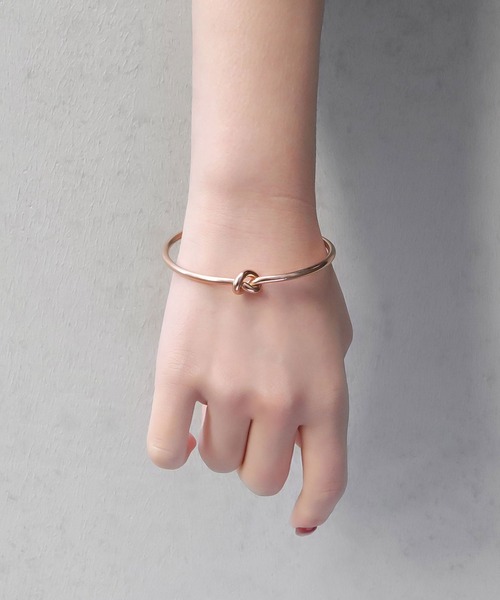 blackdia ocean（ブラックダイヤオーシャン）の「blackdia ocean 金属アレルギー対応 ノットワイヤーバングル サージカルステンレス 316L（バングル/リストバンド・レディース・シルバー/ゴールド/シルバー系その他/ゴールド系その他/ピンク系その他・FREE）」の15枚目の写真