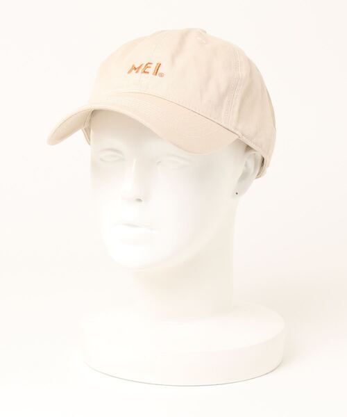 MEI（メイ）の「【MEI】ツイルキャップＡ（キャップ・レディース・ベージュ/グリーン/ブラック・フリー）」の3枚目の写真