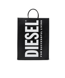 DIESEL | ユニセックス レザー トートバッグL(トートバッグ)