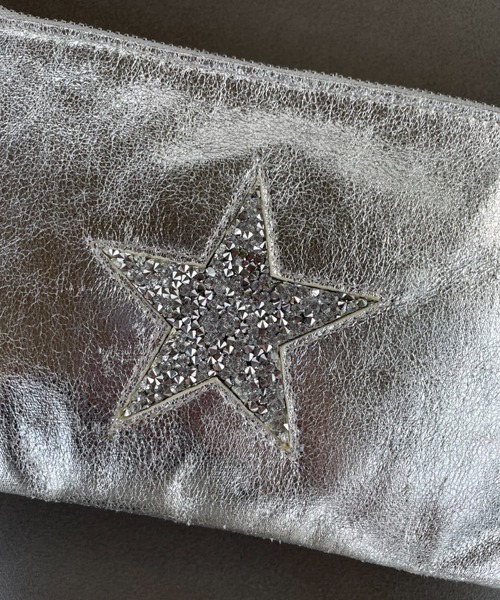 Actually（アクチュアリー）の「JELLY星 ダブルウォレット ショルダーバッグ お財布ショルダー（ショルダーバッグ・レディース・ライトグレー/ブラック/シルバー・フリー）」の10枚目の写真