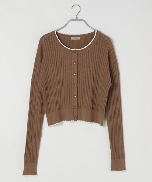 bijorie(ビジュリィ)の「【bijorie】八木アリサさんコラボ/UVケア付きカーディガン(カーディガン/ボレロ・レディース・アイボリー/ブラウン系その他・FREE)」の11枚目の写真