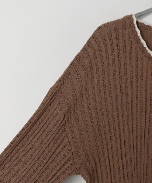 bijorie(ビジュリィ)の「【bijorie】八木アリサさんコラボ/UVケア付きカーディガン(カーディガン/ボレロ・レディース・アイボリー/ブラウン系その他・FREE)」の17枚目の写真