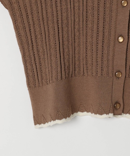 bijorie(ビジュリィ)の「【bijorie】八木アリサさんコラボ/UVケア付きカーディガン(カーディガン/ボレロ・レディース・アイボリー/ブラウン系その他・FREE)」の15枚目の写真