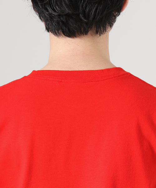 JOURNAL STANDARD(ジャーナルスタンダード)の「TAKE IT TAKE STORE MIAMI TEE(Tシャツ/カットソー・メンズ・レッド/ホワイト・LARGE/MEDIUM)」の8枚目の写真