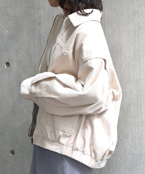 セール ブランド古着 ジップアップブルゾン ブルゾン W Closet ダブルクローゼット のファッション通販 Zozoused