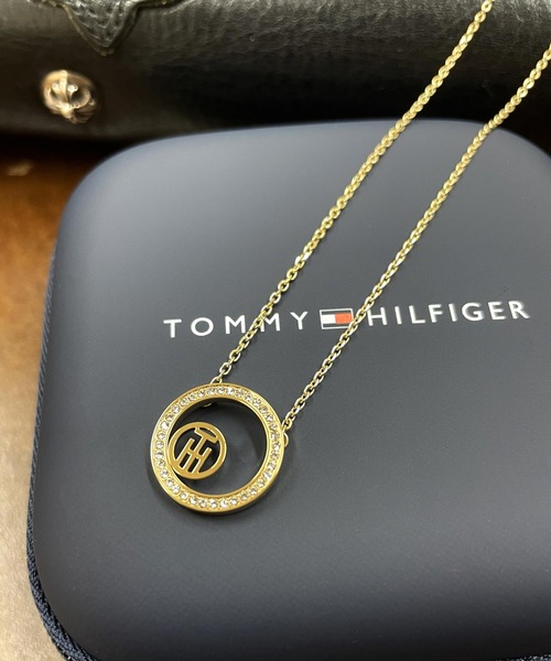   トミーヒルフィガー クリスタル ネックレス TOMMY HILFIGER トミーヒルフィガー クリスタル ネックレス