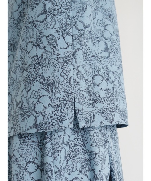 Te chichi ボタニカル フルーツ ブラウス テチチ te chichi トップス シャツ ブラウス ボタニカル