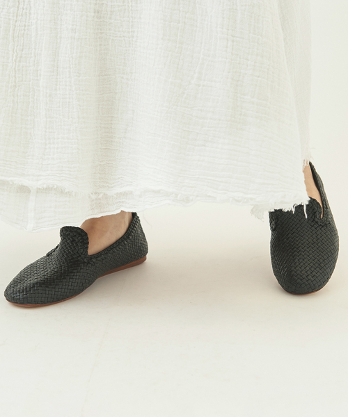 plage（プラージュ）の「【DRAGON/ドラゴン】 DAMAS SLIPPER シューズ（スリッポン・レディース・ブラック・36/37/39）」の2枚目の写真