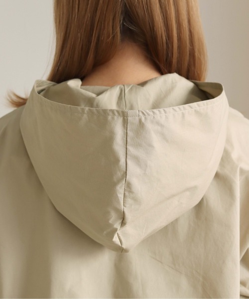HER CLOSET(ハークローゼット)の「【shemoshelly】アノラックシャツブラウス(シャツ/ブラウス・レディース・ブラック/オフホワイト/ライトベージュ・M)」の7枚目の写真