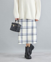 SHIPS | ウールタータンチェックタイトスカート◆(スカート)