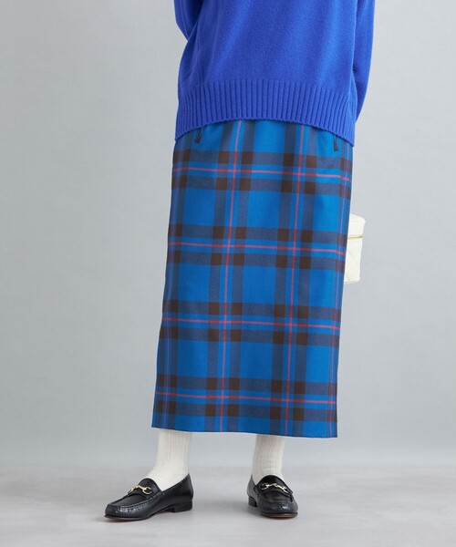 UNITED ARROWS・チェックスカート・タイトスカート・ウール混 1500025F0169_m1_a001.jpg