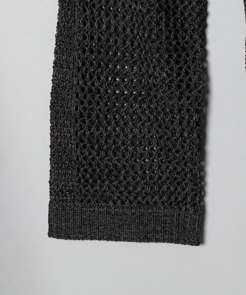 JEANASIS（ジーナシス）の「5G 2WAYミックスメッシュプルオーバー