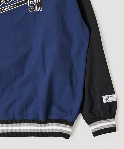 VISION STREET WEAR（ヴィジョンストリートウェア）の「【VISION STREET WEAR】リブライン ビッグシルエット ナイロンプルオーバー（スウェット・レディース・ネイビー/マスタード/グリーン/ブラック・LARGE/X-LARGE/MEDIUM）」の15枚目の写真