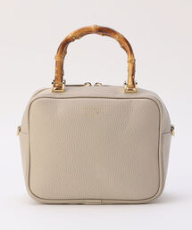 CHRISTIAN VILLA | 【CHRISTIAN VILLA/クリスチャンヴィラ】バンブースクエアボストンバッグ(ハンドバッグ)