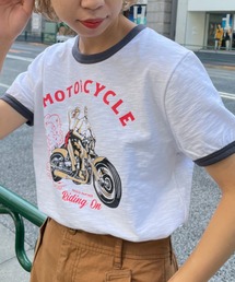CIAOPANIC | ヴィンテージライクリンガーTシャツ(Tシャツ/カットソー)