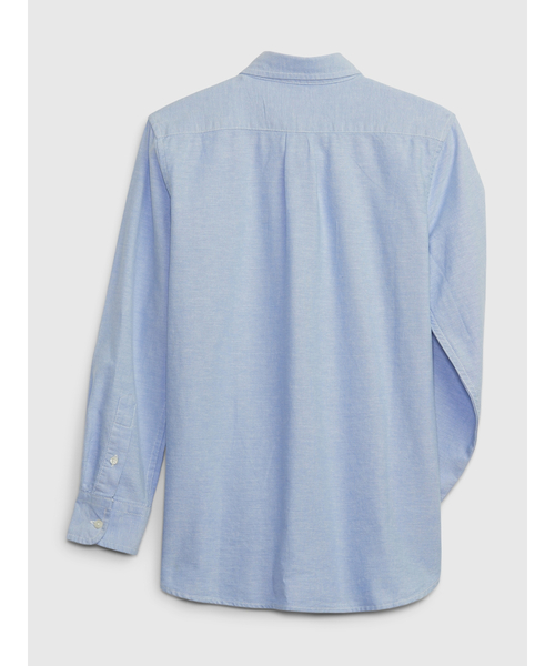 GAP(ギャップ)の「オックスフォードシャツ (キッズ)(シャツ/ブラウス・キッズ・ブルー/ホワイト・S/M/L/XL/XS/XXL)」の8枚目の写真