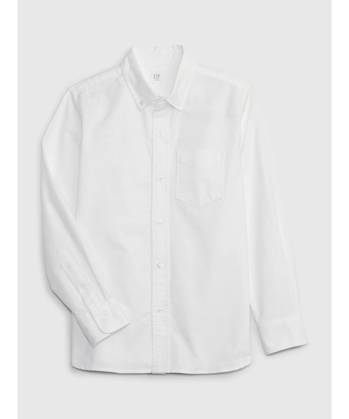 GAP(ギャップ)の「オックスフォードシャツ (キッズ)(シャツ/ブラウス・キッズ・ブルー/ホワイト・S/M/L/XL/XS/XXL)」の2枚目の写真